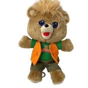 Teddy Ruxpin Plush Talking/Singing Brown Teddy Bear Stuffed Animal